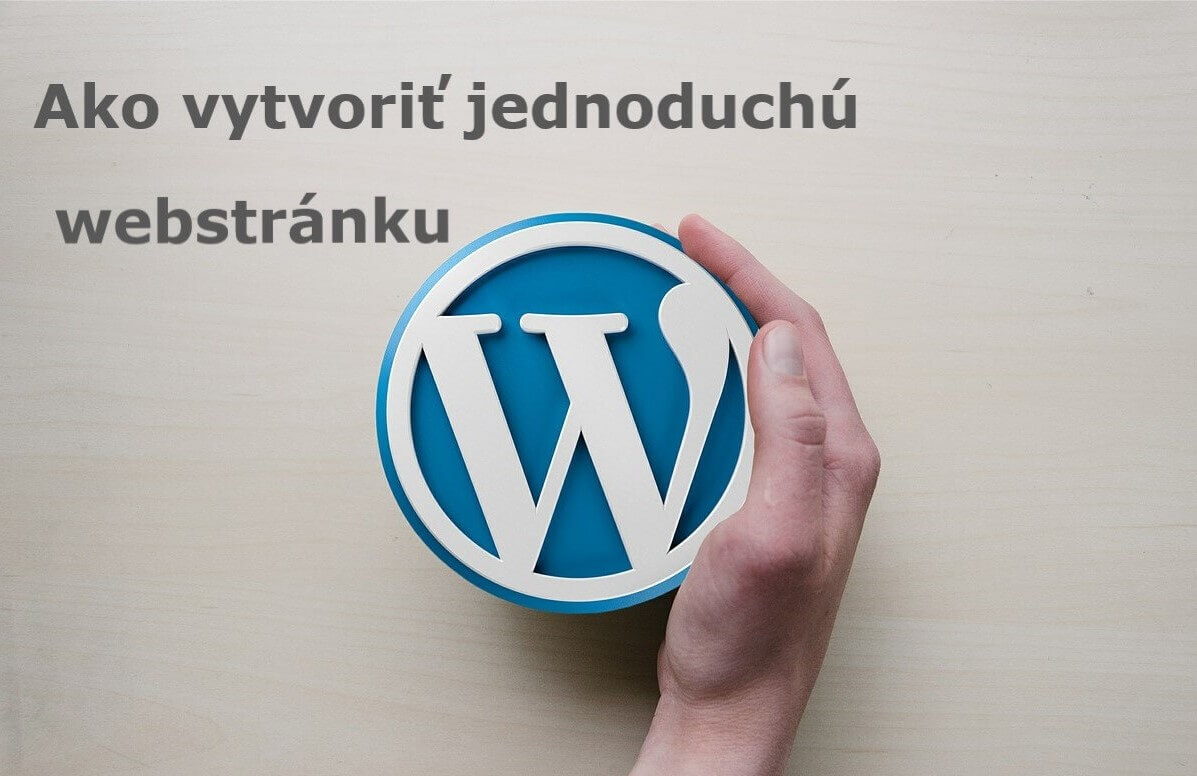 ako vytvorit webstranku